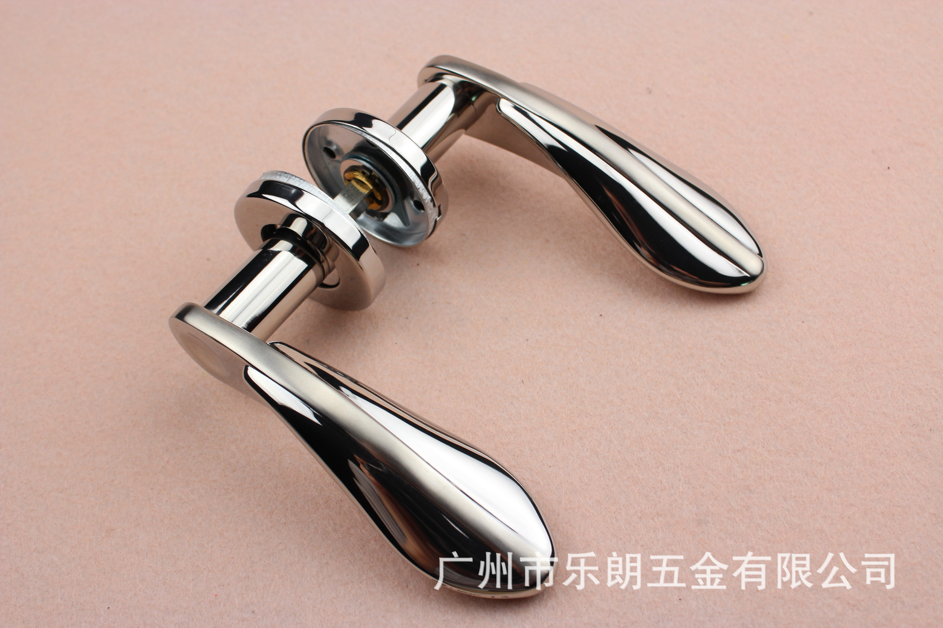 樂(lè)朗五金RST-02 歐式門(mén)鎖具不銹鋼沖壓把手