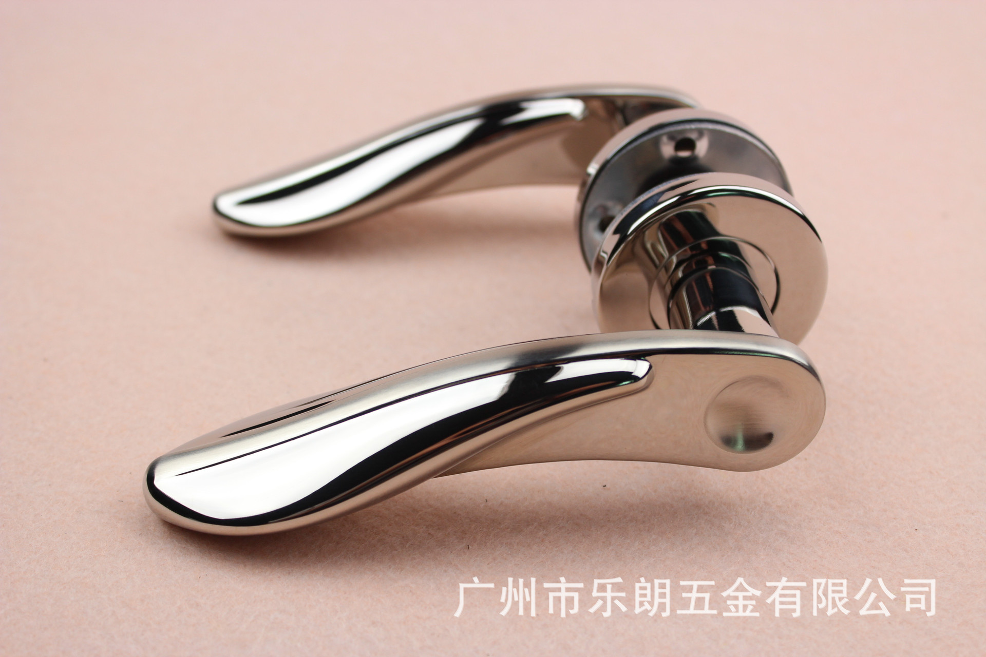 樂(lè)朗五金RST-02 歐式門(mén)鎖具不銹鋼沖壓把手